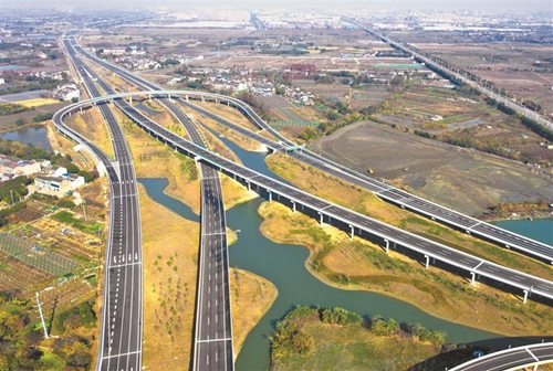 常州至無錫宜興高速預計12月底全線通車