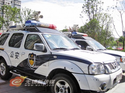 无锡交警执法车装上测速雷达