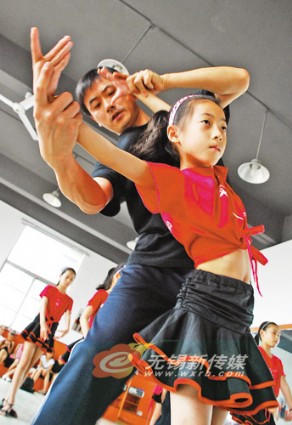 陶都宜兴的少儿拉丁舞培训发展迅速