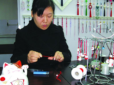 无锡市创业女孩滕云燕:卖招财猫的淡定女--地