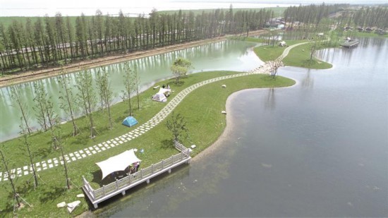 无锡宜兴打造10个湿地 太湖西岸系上生态"绿腰带"